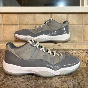 Jordan 11 Low Cool Grey Size